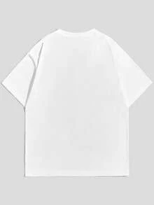 Innervision Guys Rabbit & Letter Graphic Tee - White - View 2