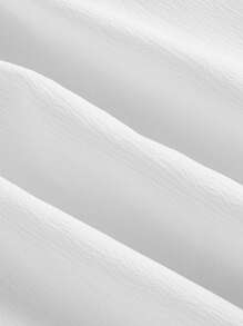 SHEIN X Tarsha Whitmore SHEIN MOD Solid Halter Neck Backless Dress