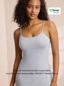 LUVLETTE Áo ngủ Modal TENCEL™ - Màu Xám nhạt - Xem 4