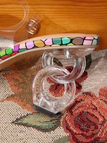 2023新品到貨女士彩色時尚高跟鞋適用於戶外,女士高跟鞋單鞋在多種顏色 - 彩色 - 查看 5