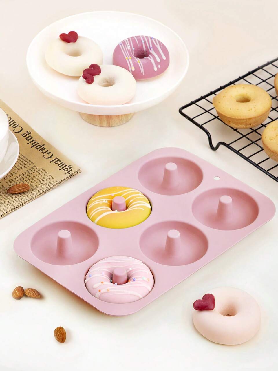 1pc Donut Shaped Mold