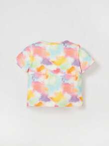 Cozy Pixies Atasan Bayi Perempuan Huruf Tie Dye - MultiWarna - View 2