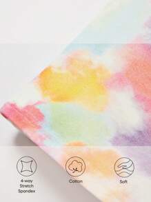 Cozy Pixies Atasan Bayi Perempuan Huruf Tie Dye - MultiWarna - View 4