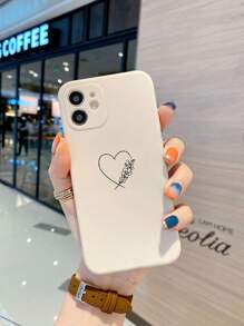 Telefoonhoesje met hartpatroon - Veel kleurig - Bekijken 2