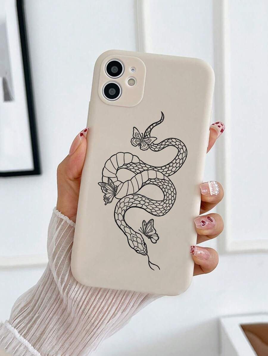 Vỏ điện thoại họa tiết con rắn - Nhiều màu - Xem 1