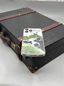 Cow Pattern Phone Case - Multicolor - View 4