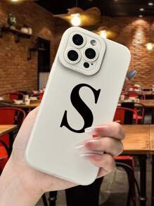 Heart & Letter Graphic Phone Case - Multicolor - View 5