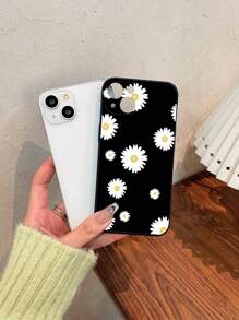 Funda para móvil con patrón de flor - Multicolor - Ver 2