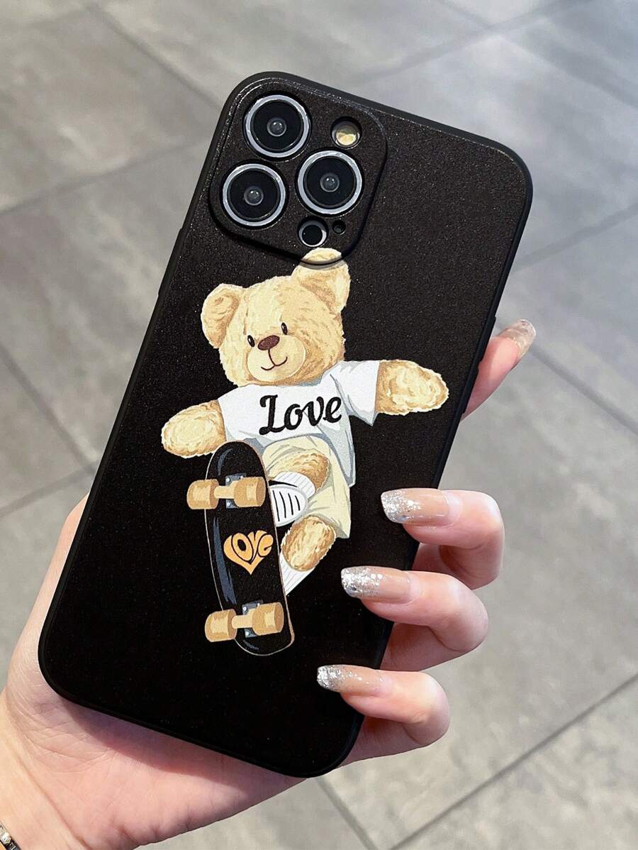 Funda para móvil con patrón de oso - Multicolor - Ver 1