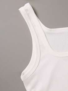 INAWLY Áo khoác và áo lót dành cho xe tăng nữ Xù Dây kéo màu trơn Giải trí - trắng - Xem 4