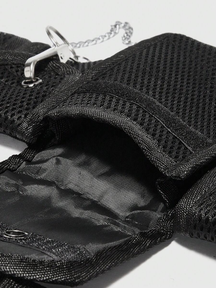 ROMWE Avant Mini Minimalist Chain Decor Waist Bag SHEIN USA