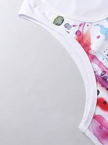 Manfinity LEGND Men Skull Print Tank Top - White - View 3