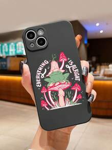 Art Chica Marcum 印有蘑菇圖案的手機殼 - 黑色 - 查看 2