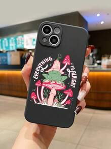 Art Chica Marcum 印有蘑菇圖案的手機殼 - 黑色 - 查看 3