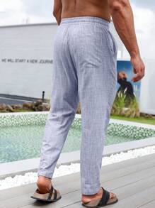 Manfinity RSRT Herren Hose Mit Zugband Und Seitentaschen - Grau - Übersicht 2