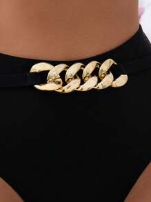 SHEIN Swim Set de 2 biquinis con copas con aros (derechos de autor adquiridos), verano