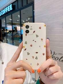 1入組米色防摔噴漆 Tpu 手機殼適用於 iPhone - 彩色 - 查看 3