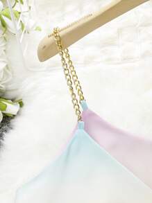 Breezaya Hơn Bóng Chuỗi Dây đeo Cami ngọn - Nhiều màu - Xem 3