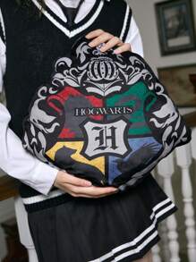 Harry Potter | ROMWE 1 Miếng Đồ họa Chữ cái Gối trang trí , Giải trí Gối ném - Nhiều màu - Xem 1