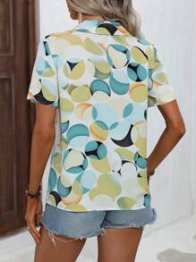 SHEIN LUNE In Toàn bộ Áo sơ mi - Nhiều màu - Xem 2