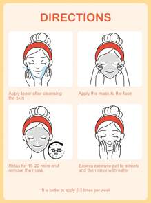 SlowSunday 1PC Watermelon Face Mask, Fresh Fruit Fusion Series,Hydrating, Moisturizing,Anti-Aging,Brighting,Soothing,Korean Mask, For Woman,Men, Hydrates And Nourishes, Deeply Hydrates And Soothes Skin, K Beauty, For Valentine's Day, Valentines Gift, Valentines Day Gift, Ideal For Party - White - View 5