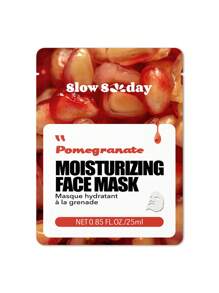 SlowSunday 1PC Watermelon Face Mask, Fresh Fruit Fusion Series,Hydrating, Moisturizing,Anti-Aging,Brighting,Soothing,Korean Mask, For Woman,Men, Hydrates And Nourishes, Deeply Hydrates And Soothes Skin, K Beauty, For Valentine's Day, Valentines Gift, Valentines Day Gift, Ideal For Party - White - View 7