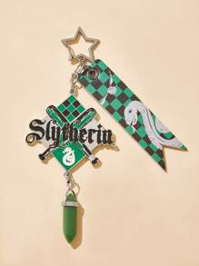 Harry Potter | ROMWE 1 pieza serpiente & de cuadros accesorio moda Llavero para clave Decoración