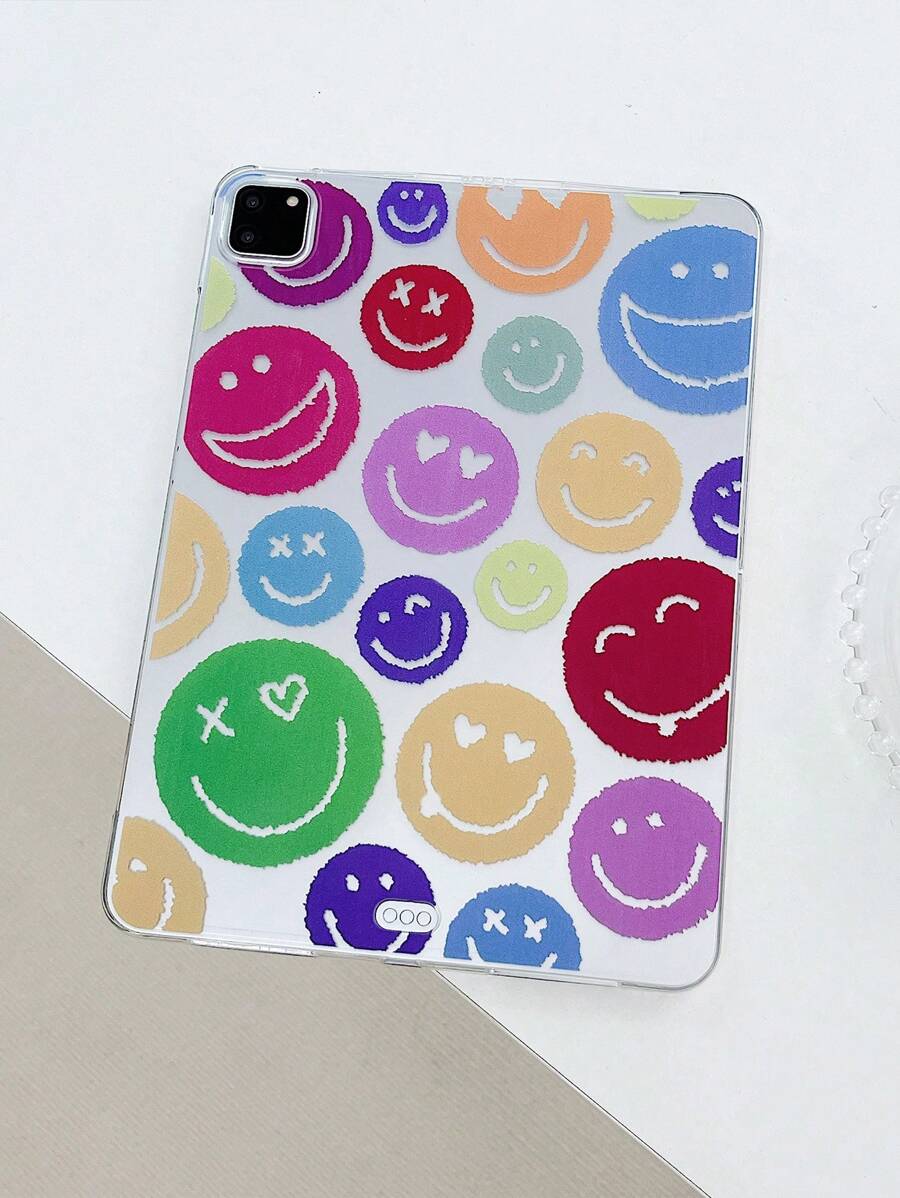 Maryam Alam Hình nụ cười Ốp tương thích với iPad - Nhiều màu - Xem 1