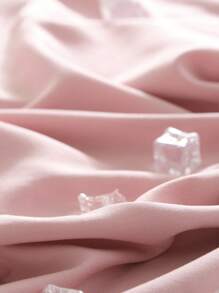 ChillTech 3pcs bamboo fiber antibacterial and breathable fitted sheet set, fitted sheet*1, pillowcase*2 - Pink - View 10