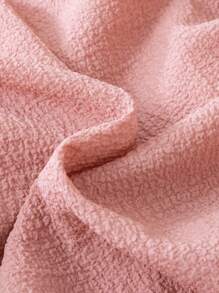 cô gái mười hai Nếp uốn Ống tay áo Xù Hoa Sen Đầm - Bụi hồng - Xem 6