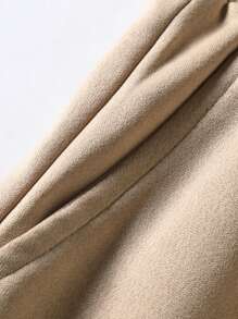 Manfinity RSRT Nam In cây dừa Eo dây rút Quần short - Màu Khaki - Xem 4