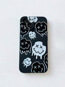 Mermaid Designs Funda para móvil con patrón de sonrisa - Multicolor - Ver 1