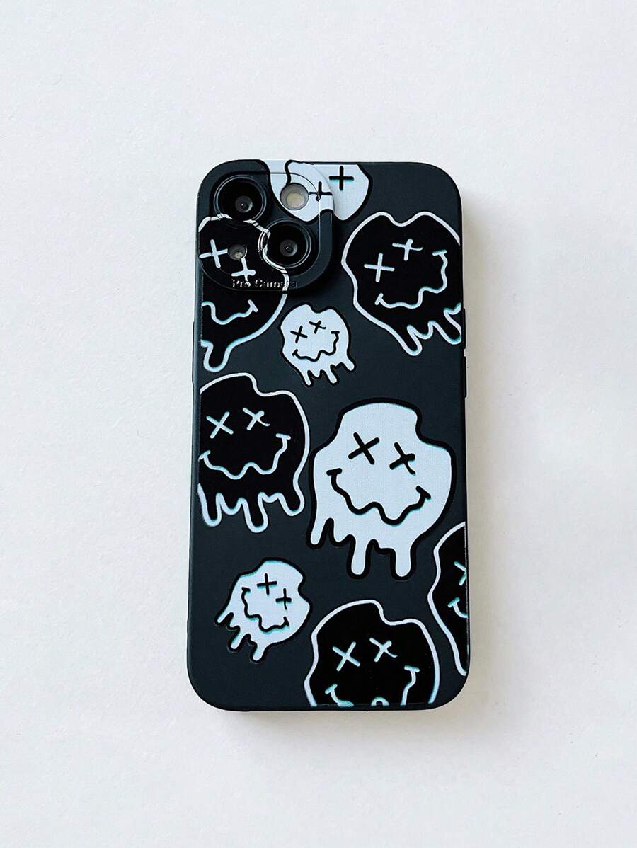 Mermaid Designs Funda para móvil con patrón de sonrisa - Multicolor - Ver 1