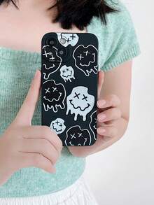 Mermaid Designs Funda para móvil con patrón de sonrisa - Multicolor - Ver 4