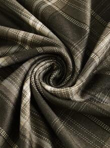 SHEIN EZwear Plaid Print Cami Dress - Multicolor - View 4