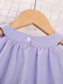 SHEIN Vestidos de Niñas (3-7) - Púrpura malva - Ver 4