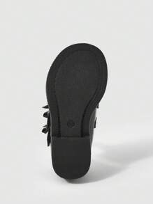 Chicas Zapatos mary jane con diseño de lazo preppy para exterior