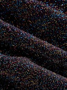 SHEIN ICON 大碼前抽繩下擺開叉吊帶上衣 - 黑色 - 查看 3