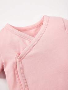 Cozy Pixies 女嬰3入組花卉和字母圖案連體衣