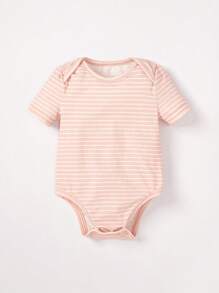 Cozy Pixies 女嬰3入組花卉和字母圖案連體衣