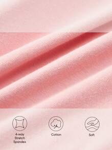 Cozy Pixies 女嬰3入組花卉和字母圖案連體衣