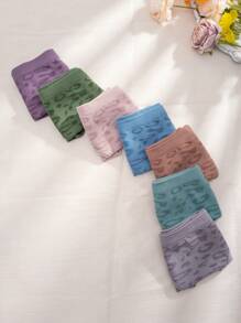 7pack Leopard Print Panty - Multicolor - View 4