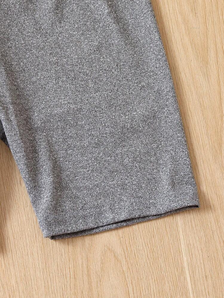 Vêtements de sport pour préadolescentes - Gris foncé - Voir 3