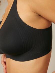 LUVLETTE Midsummer Luv Plunge Bralet - Black - View 7