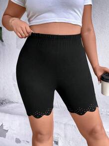 Calvaya Hơn Cắt laser Quần short đi xe - màu đen - Xem 6