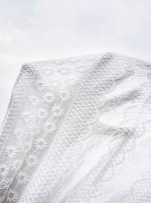 SHEIN LUNE 大碼前紐扣吊帶上衣 - 杏色 - 查看 9