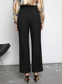 Maija High Waist Split Hem Pants