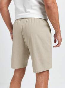 Manfinity VCAY Men Solid Slant Pocket Shorts