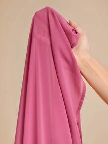 SHEIN Belle 大碼蝴蝶袖抽褶腰伴娘洋裝