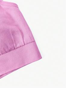 Yoga Basic 3入組無縫高度支撐工字運動型文胸 - 彩色 - 查看 4